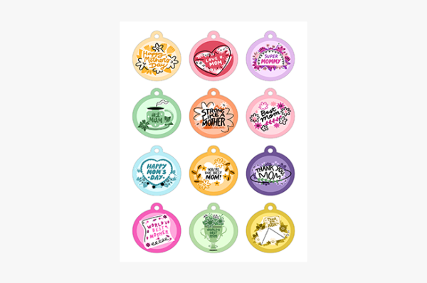 Matte Laminated Stickers