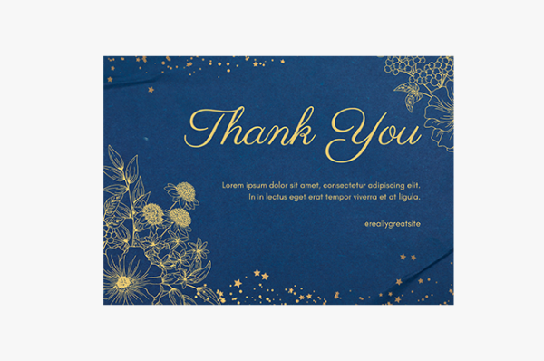Thankyou Card